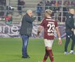 Marius Șumudică, nervos la pauza meciului Rapid - Universitatea Craiova
