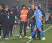 Marius Șumudică, nervos la pauza meciului Rapid - Universitatea Craiova