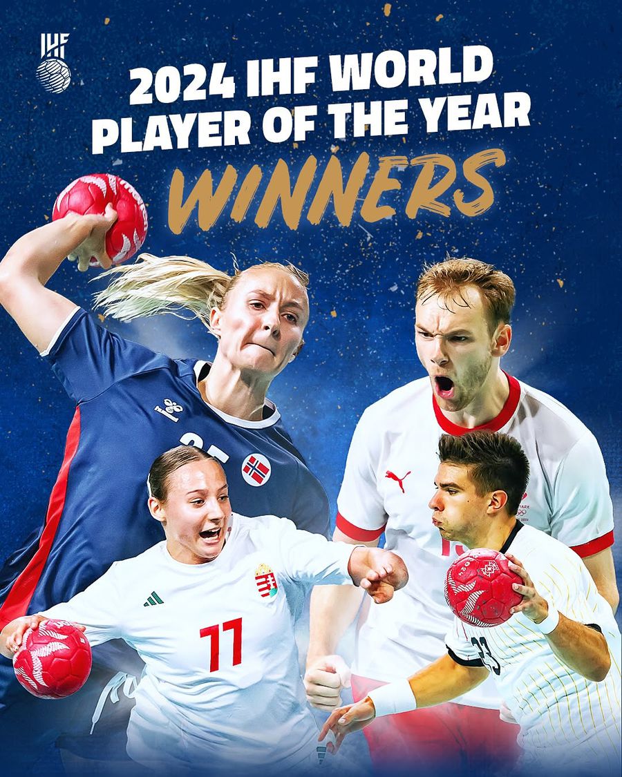 Henny Reistad și Mathias Gidsel sunt cei mai buni sportivi din handbal în 2024