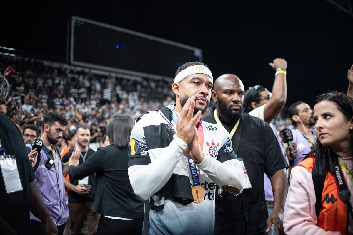 Galerie foto - Memphis Depay (Finala Campeonato Paulista 2025)