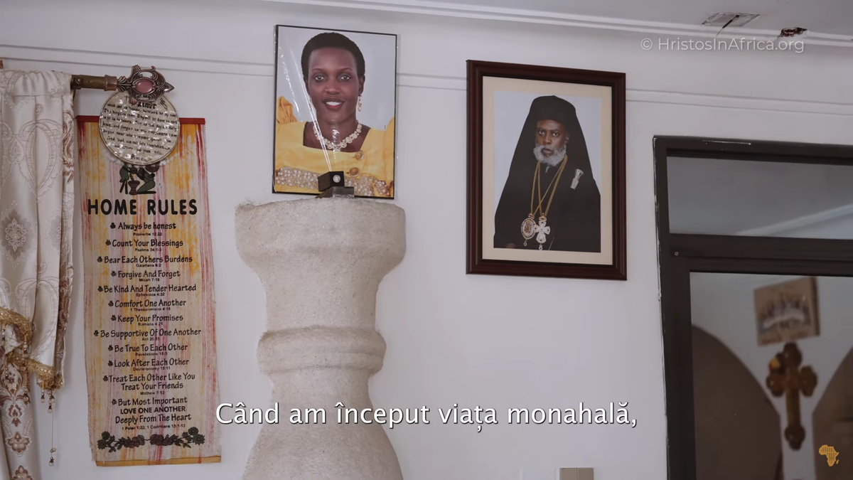 Gigi Becali a construit o mănăstire în Uganda