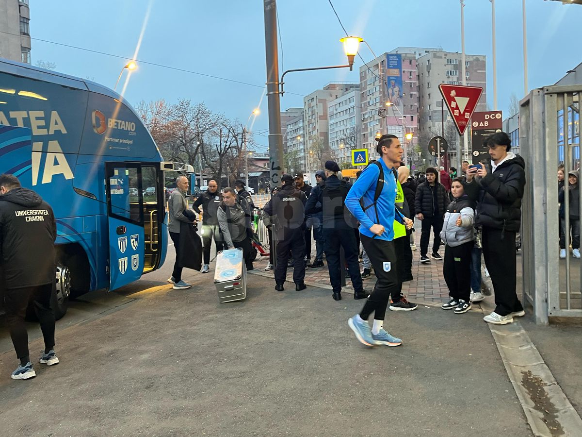 Imagini dinaintea meciului Rapid - Universitatea Craiova