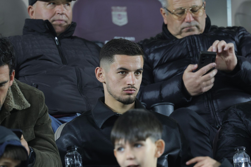 Drilon Hazrollaj, noul jucător de la Rapid. FOTO: Ionuț Iordache (GSP)