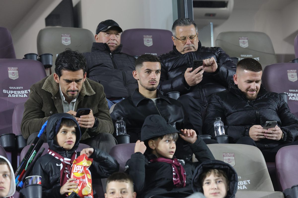 Drilon Hazrollaj, noul jucător al Rapidului / foto: Ionuț Iordache