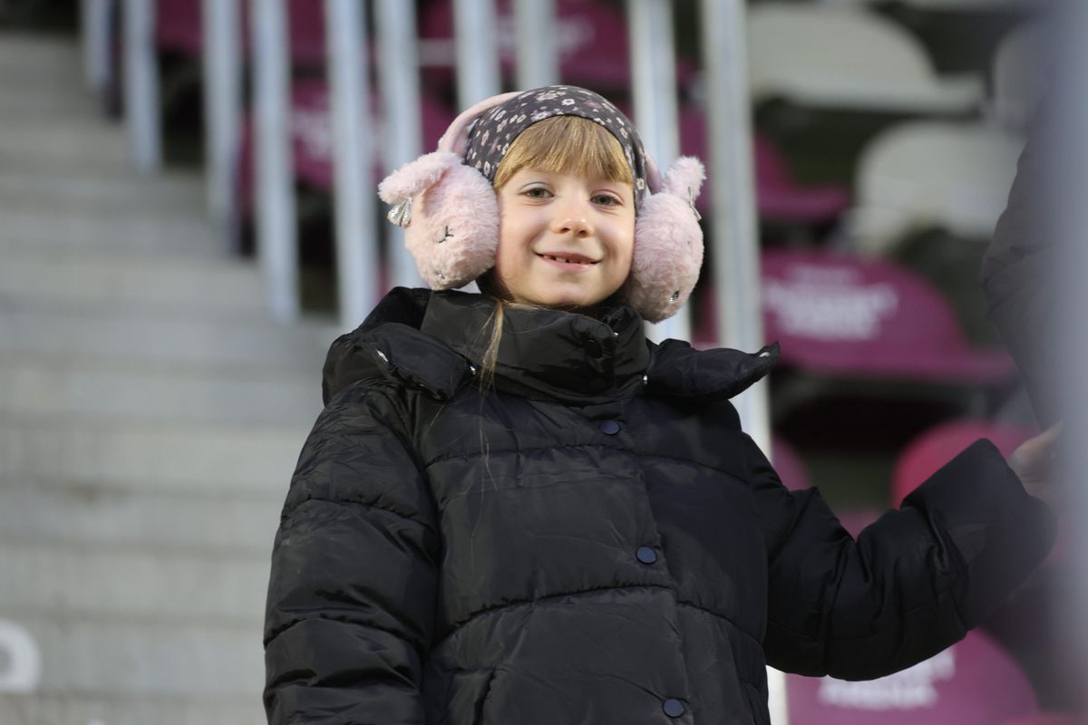 Copii prezenți la Rapid - Universitatea Craiova / foto: Ionuț Iordache GSP