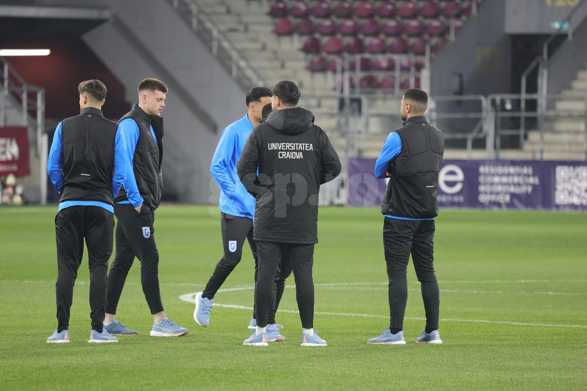 Imagini dinaintea meciului Rapid - Universitatea Craiova