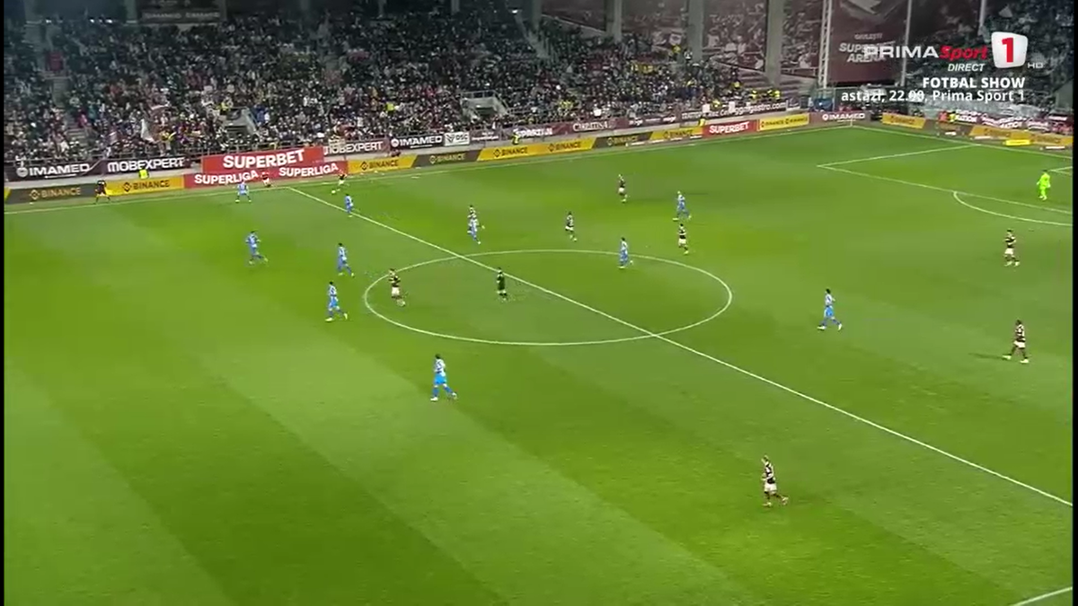 Fază ULUITOARE în Rapid - Craiova! Mirel Rădoi a răbufnit când a văzut autogolul