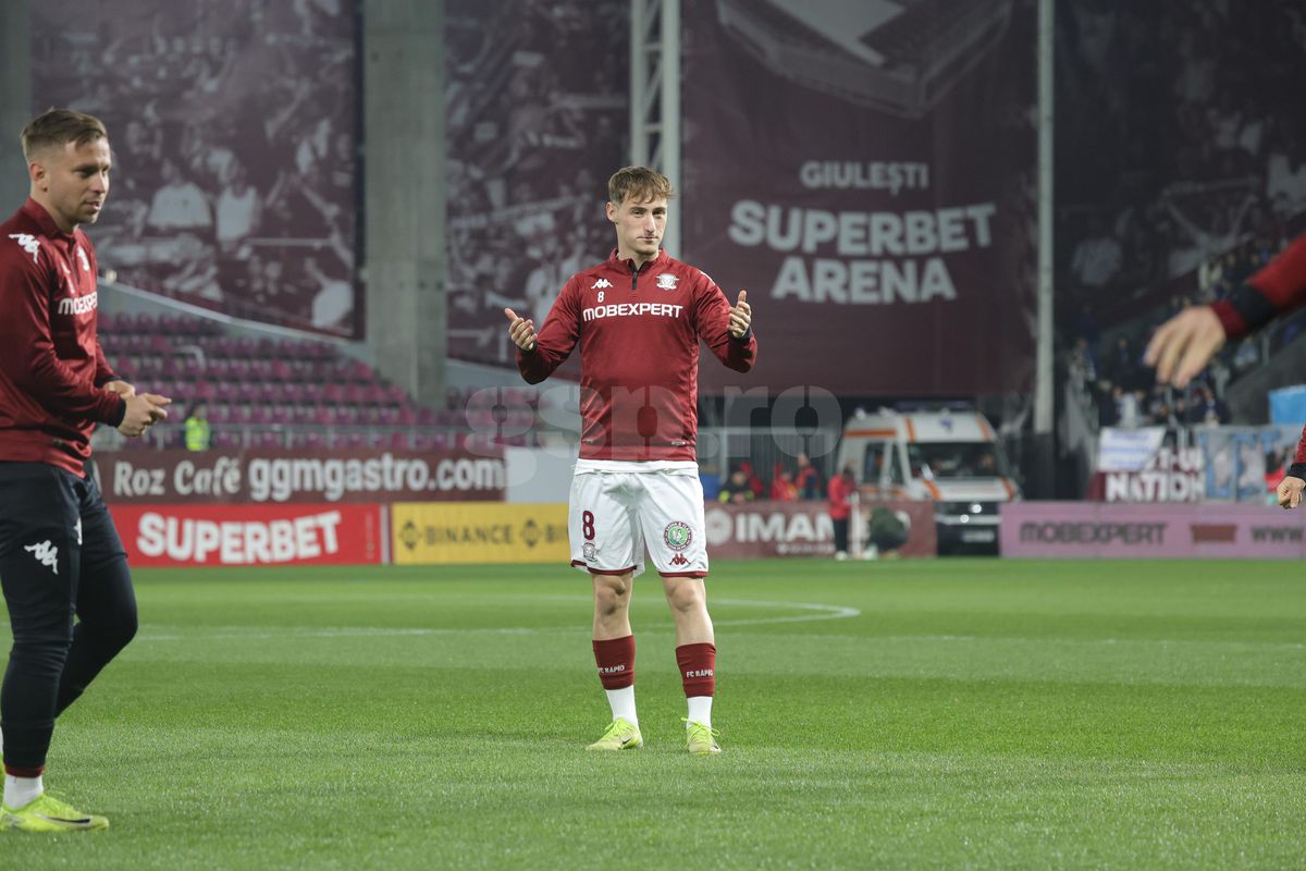 Imagini dinaintea meciului Rapid - Universitatea Craiova