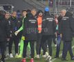 Marius Șumudică, nervos la pauza meciului Rapid - Universitatea Craiova