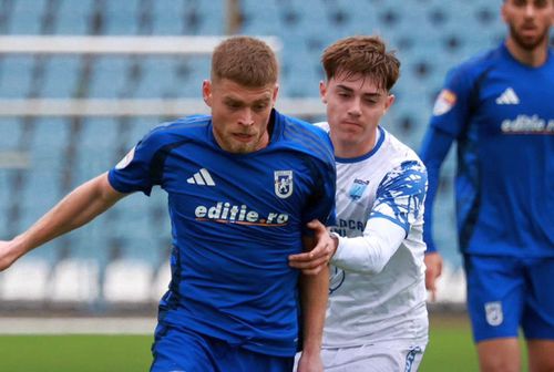 FCU Craiova a învins-o pe CSM Focșani, scor 2-1. Foto: Facebook