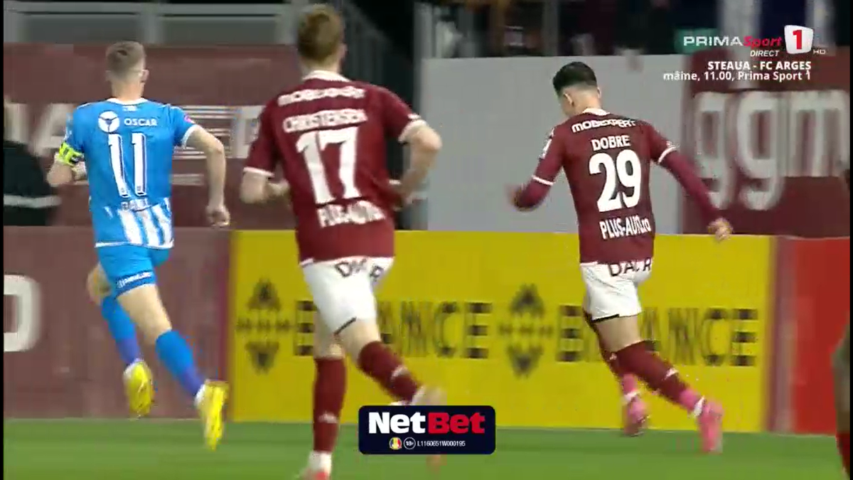 Fază ULUITOARE în Rapid - Craiova! Mirel Rădoi a răbufnit când a văzut autogolul