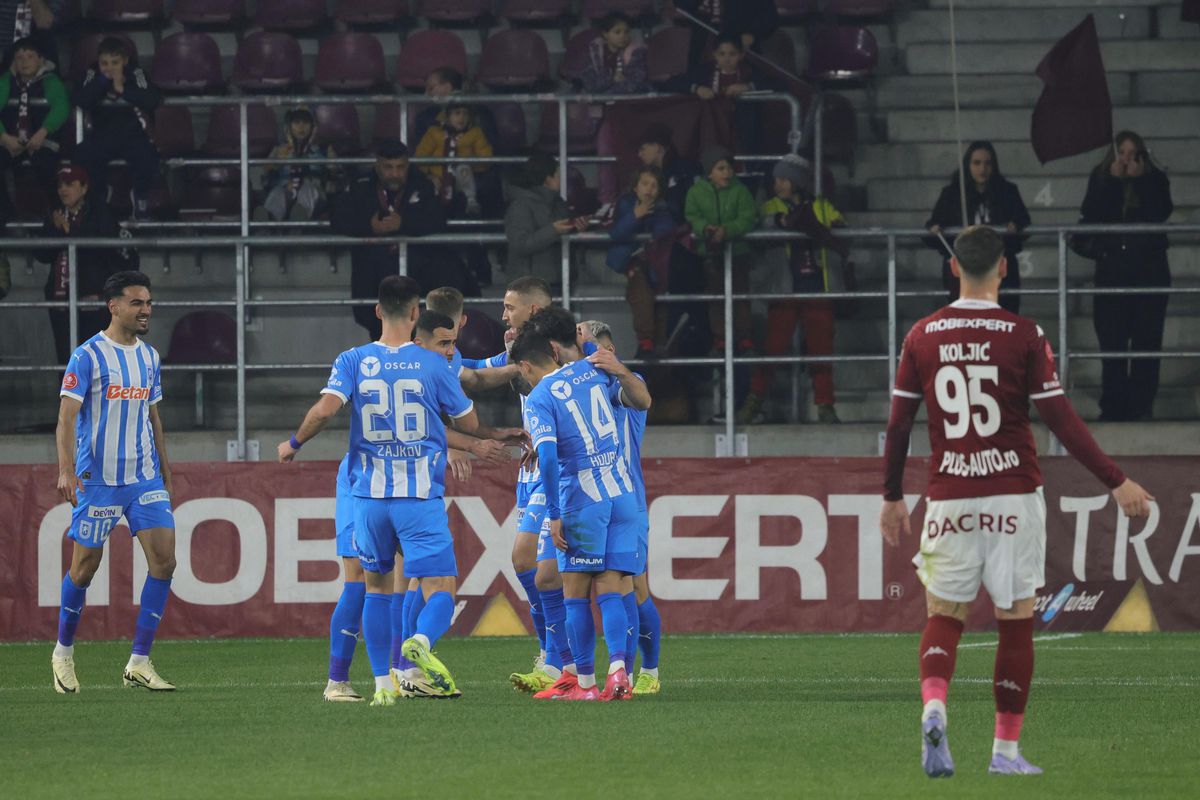 Rapid - Universitatea Craiova 1-2 » Kinder joy! Oltenii dau lovitura în Giulești și visează la titlu