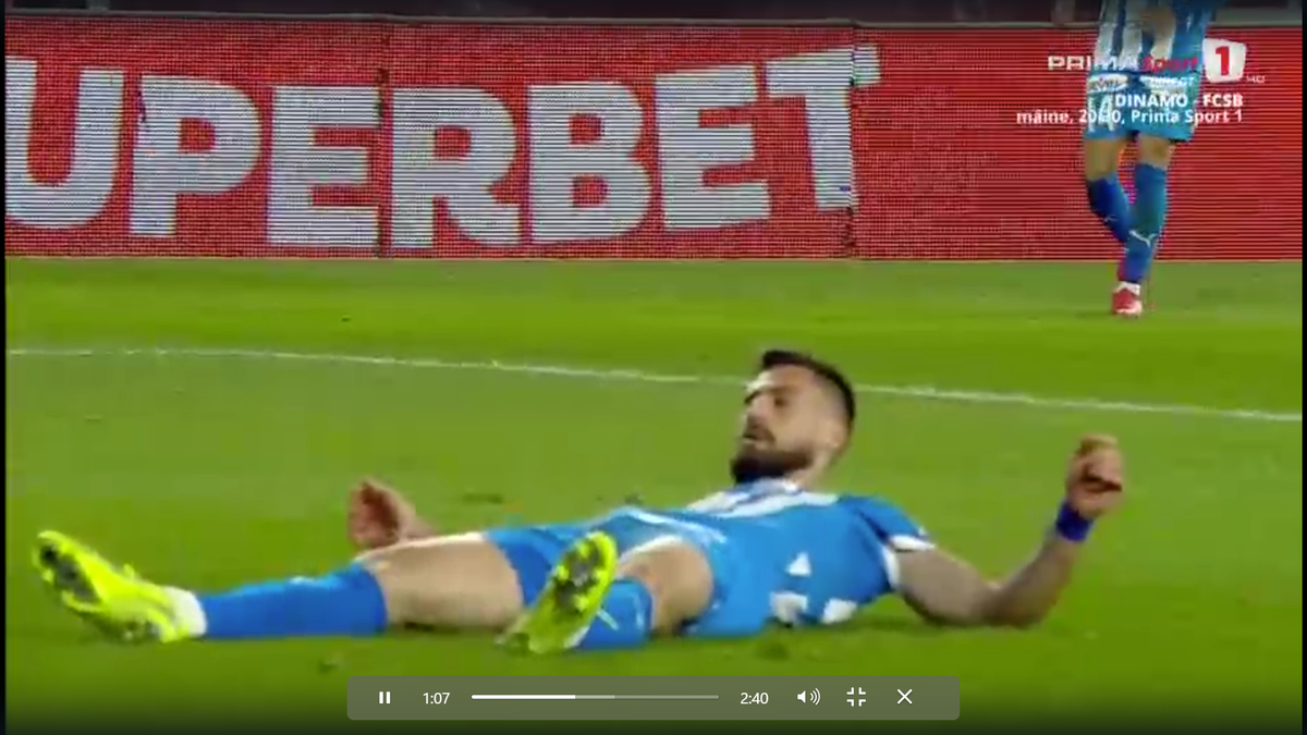 Fază ULUITOARE în Rapid - Craiova! Mirel Rădoi a răbufnit când a văzut autogolul