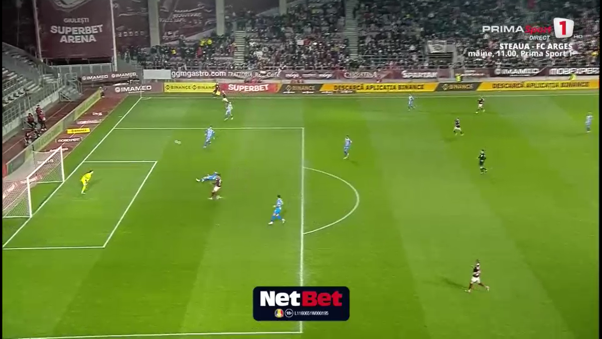 Fază ULUITOARE în Rapid - Craiova! Mirel Rădoi a răbufnit când a văzut autogolul