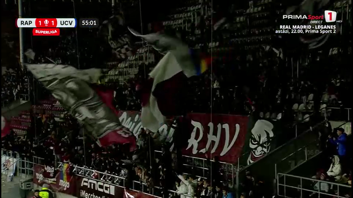 Fază ULUITOARE în Rapid - Craiova! Mirel Rădoi a răbufnit când a văzut autogolul