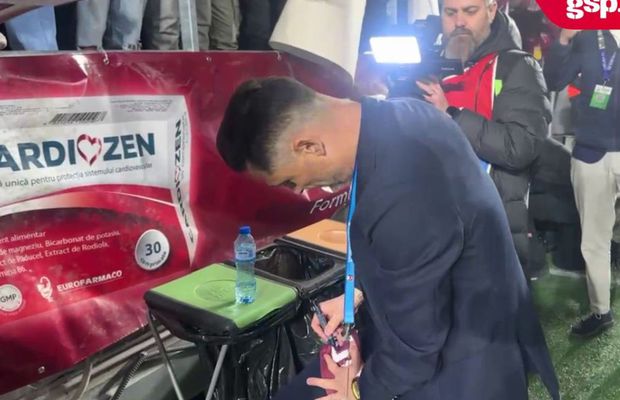 Lui Mirel Rădoi nu i s-a mai întâmplat asta niciodată în Giulești » S-a conformat pe loc