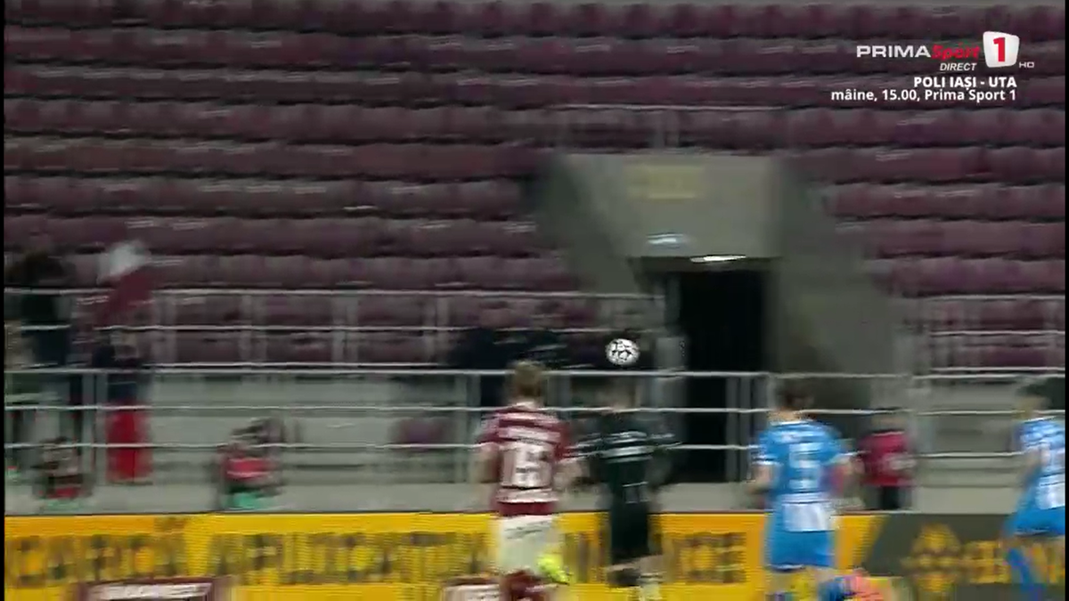 Fază ULUITOARE în Rapid - Craiova! Mirel Rădoi a răbufnit când a văzut autogolul