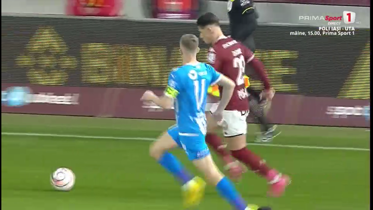 Fază ULUITOARE în Rapid - Craiova! Mirel Rădoi a răbufnit când a văzut autogolul