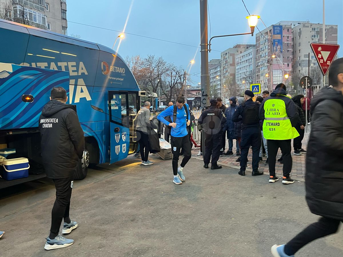 Imagini dinaintea meciului Rapid - Universitatea Craiova