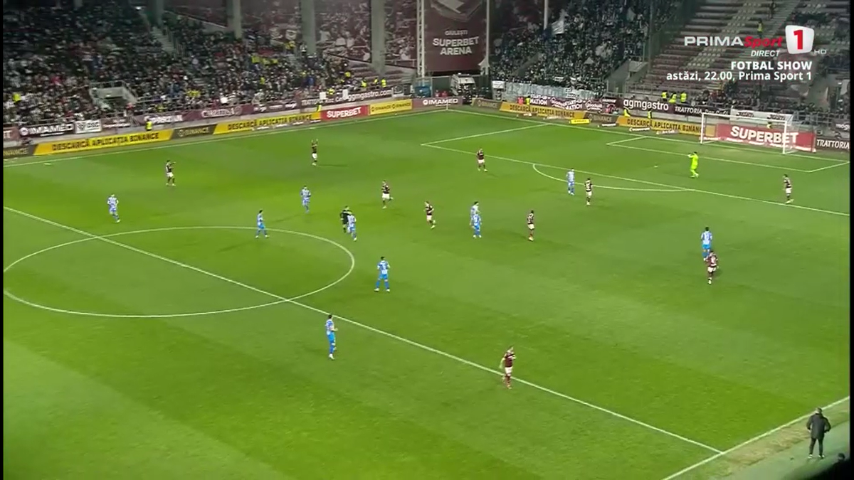 Fază ULUITOARE în Rapid - Craiova! Mirel Rădoi a răbufnit când a văzut autogolul