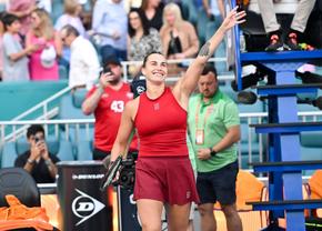 Aryna Sabalenka e campioană în premieră la Miami! Ce borne a mai atins liderul mondial