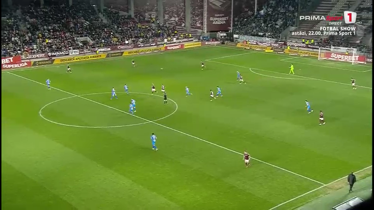 Fază ULUITOARE în Rapid - Craiova! Mirel Rădoi a răbufnit când a văzut autogolul