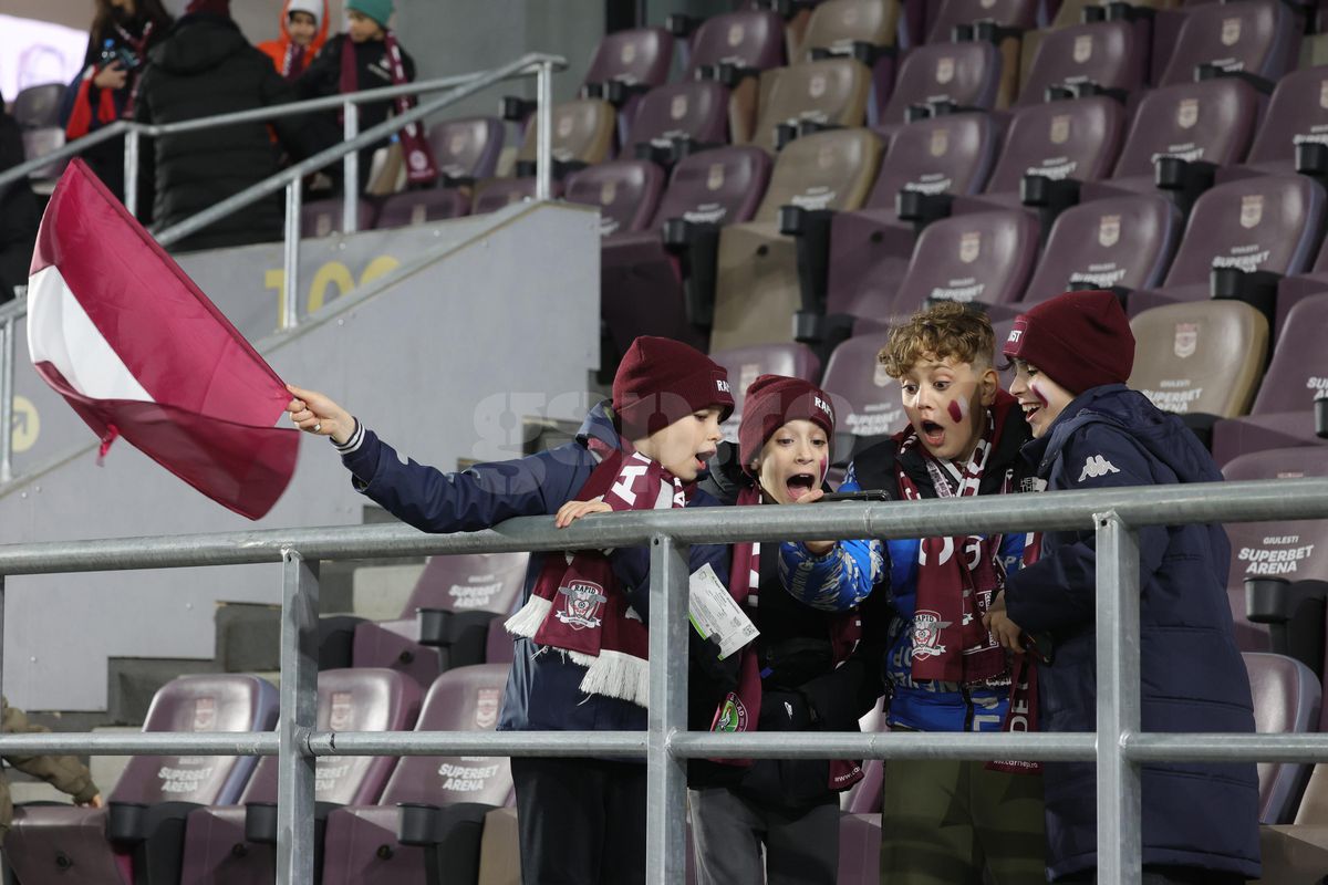 Imagini dinaintea meciului Rapid - Universitatea Craiova