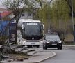 Echipa națională a plecat de la Mogoșoaia spre Slovacia // foto: Andrei Furnigă (GSP.ro)