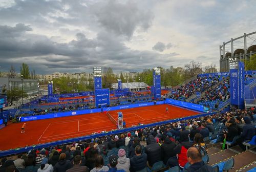 Țiriac Open 2026 e afectat de vremea nefavotabilă, la fel ca anul trecut, când a plouat în mai multe zile Foto: Instagram/Țiriac Open
