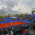 Țiriac Open 2026 e afectat de vremea nefavotabilă, la fel ca anul trecut, când a plouat în mai multe zile Foto: Instagram/Țiriac Open