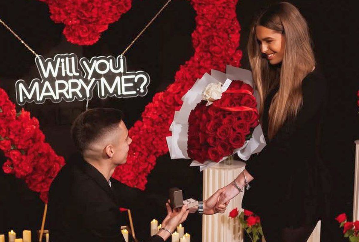 Cătălin Cîrjan a făcut marele pas, profitând de pauza competițională: „Te căsătorești cu mine?”