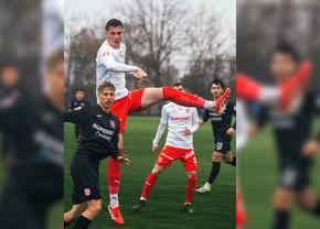 „My Giant” » Cel mai înalt fotbalist din Superliga a apărut la Dinamo: „Nu e photoshop”