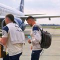 Naționala României a ajuns la Bratislava » Ultimele informații după o zi complicată: „A vorbit cu secunzii după ce am aterizat” // foto: Facebook