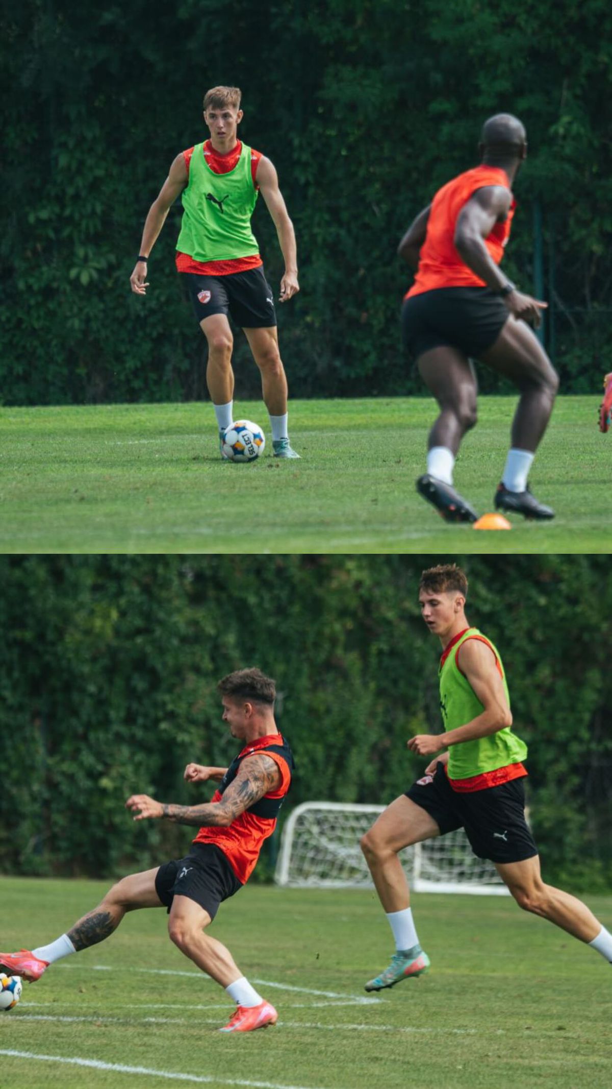 „My Giant” » Cel mai înalt fotbalist din Superliga a apărut la Dinamo: „Nu e photoshop”