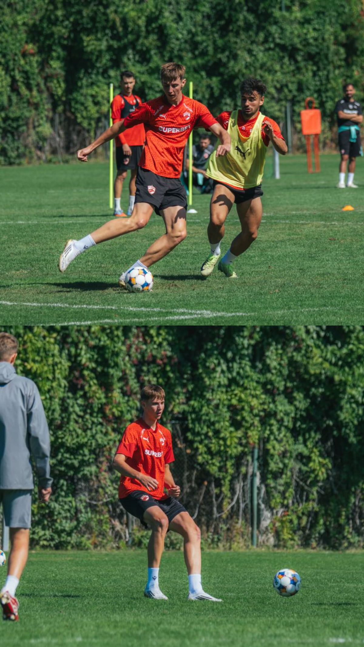 „My Giant” » Cel mai înalt fotbalist din Superliga a apărut la Dinamo: „Nu e photoshop”