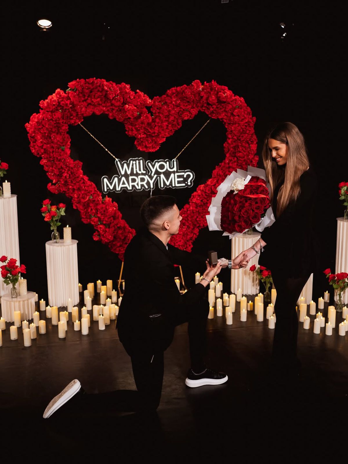 Cătălin Cîrjan a făcut marele pas, profitând de pauza competițională: „Te căsătorești cu mine?”