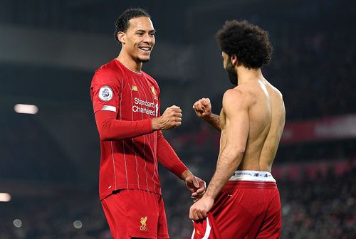 Salah și Van Dijk au avut un sezon perfect la Liverpool // FOTO: Guliver/GettyImages