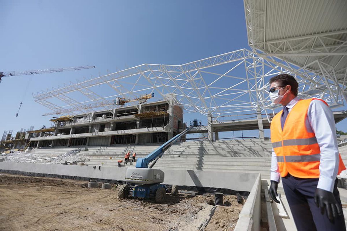 RAPID. Ovidiu Burcă a făcut anunțul: cum se va numi noul stadion din Giulești + denumirile purtate de peluze, tribune și loje