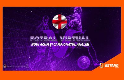 Nou pe Betano: meciuri de Fotbal Virtual din Premier League!