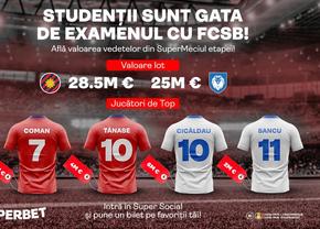 Craiova își joacă șansa la titlu! Află valoarea loturilor din SuperMeciul etapei!