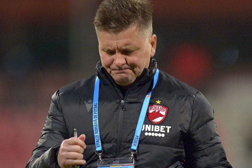 Dusan Uhrin are misiunea deloc facilă de a o salva pe Dinamo de la retrogradare. FOTO: Gazeta Sporturilor