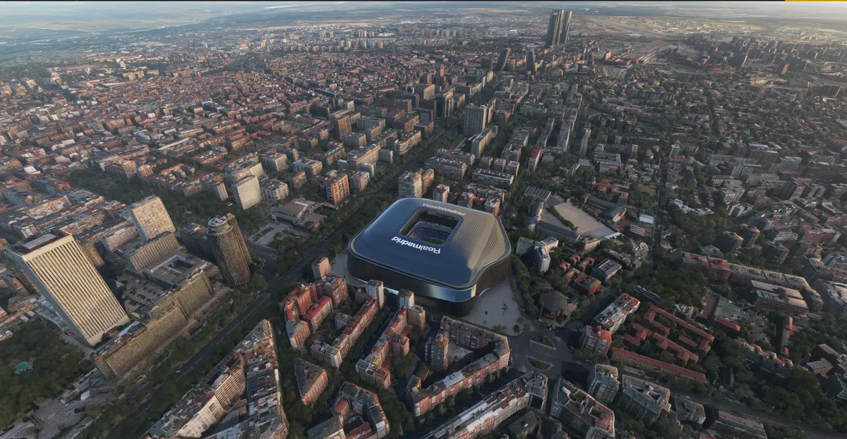 Impresionant! Imagini de senzație cu noul stadion al lui Real Madrid