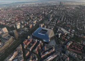 Impresionant! Imagini de senzație cu noul stadion al lui Real Madrid