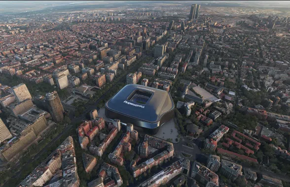 Impresionant! Imagini de senzație cu noul stadion al lui Real Madrid