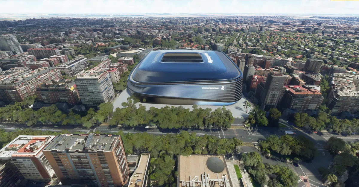Impresionant! Imagini de senzație cu noul stadion al lui Real Madrid