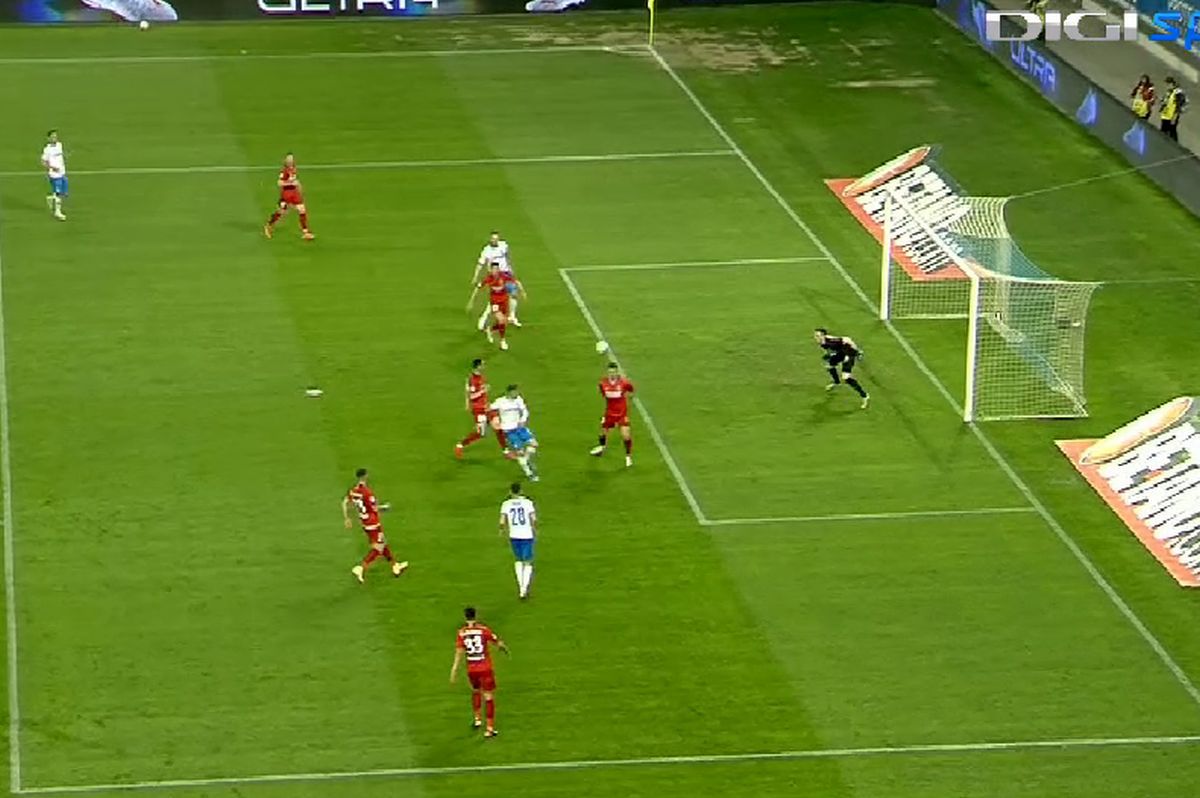 Ce finalizare! Alexandru Cicâldău, gol de PlayStation contra FCSB-ului