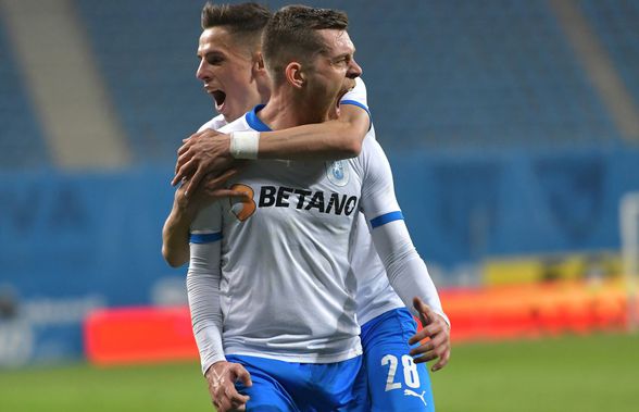 Craiova - FCSB 2-0 » Roș-albaștrii capitulează în Bănie și pierd primul loc! Noul clasament din play-off