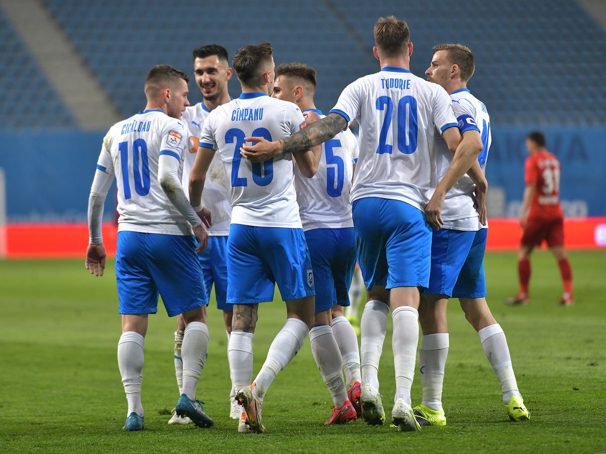 „Așa e la Craiova!” » Imagini senzaționale din vestiar: cum au celebrat oltenii victoria cu FCSB