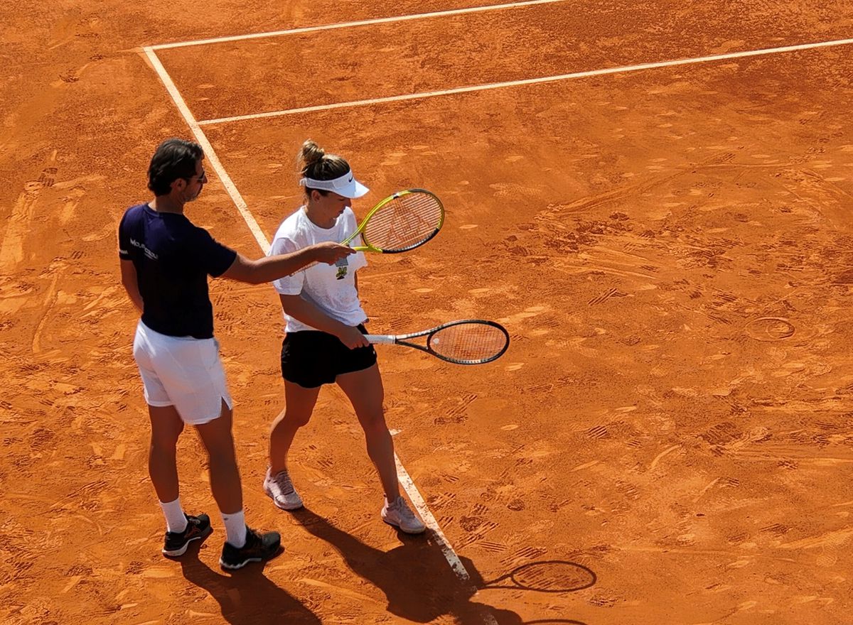 Trimisul special GSP la Madrid vine cu cele mai noi informații de la antrenamentul Simonei înainte de duelul cu Badosa » Exercițiu de agresivitate