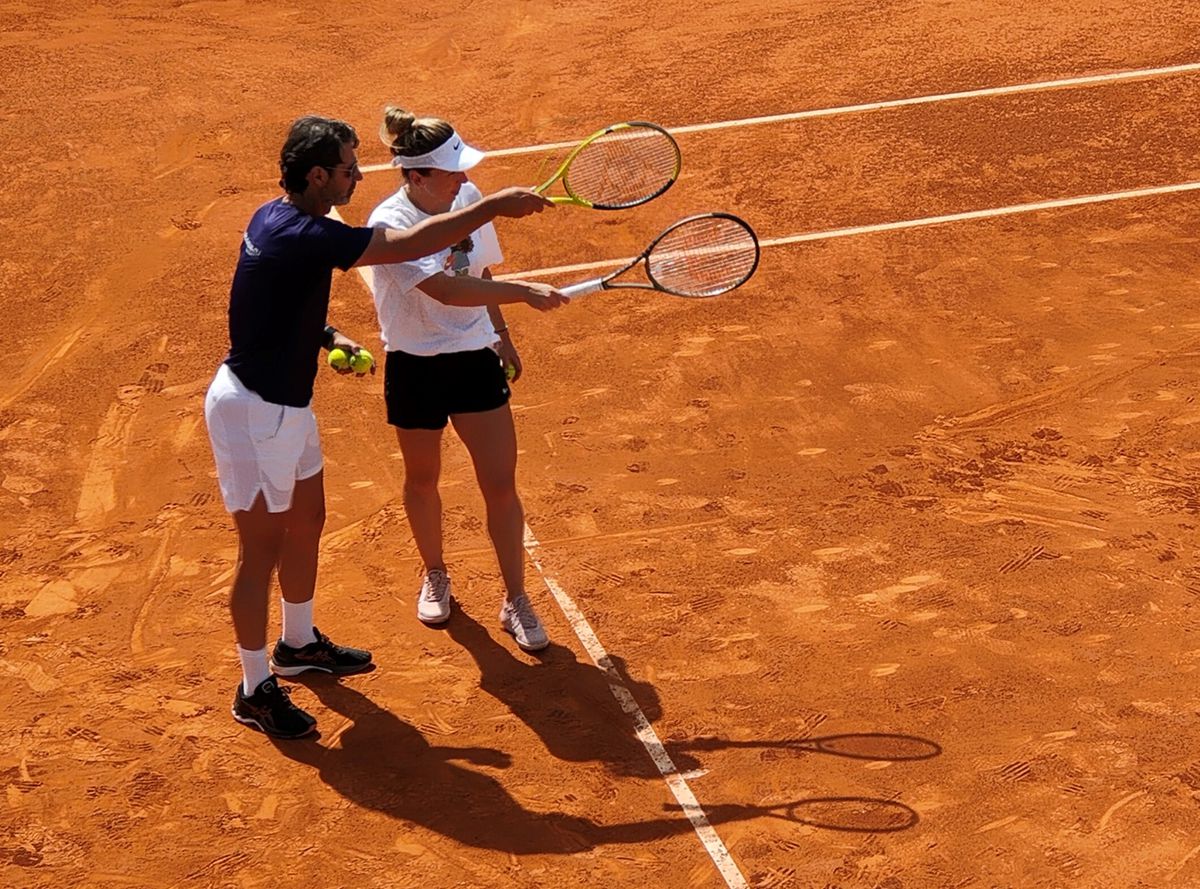 FOTO Antrenamentul Simonei Halep la WTA Madrid, înainte de meciul cu Paula Badosa